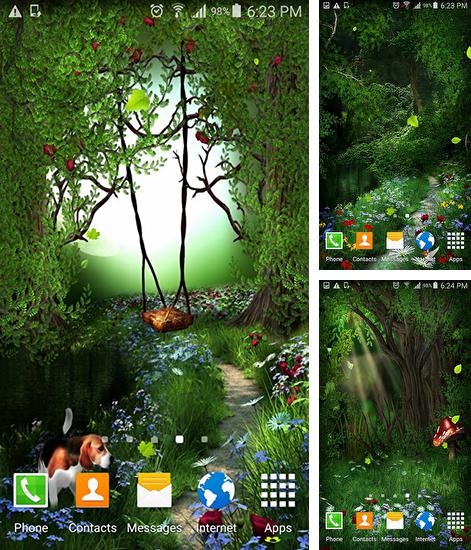 In addition to live wallpaper Christmas dream for Android phones and tablets, you can also download Green for free.