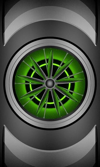 Green Cooler - безкоштовно скачати живі шпалери на Андроїд телефон або планшет.