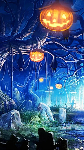 Halloween by Art LWP - безкоштовно скачати живі шпалери на Андроїд телефон або планшет.