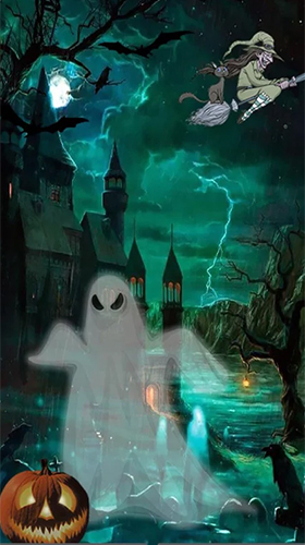 Halloween by FexWare Live Wallpaper HD - бесплатно скачать живые обои на Андроид телефон или планшет.