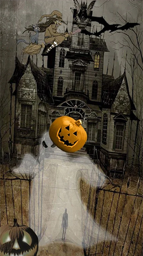 Як виглядають живі шпалери Halloween by FexWare Live Wallpaper HD.