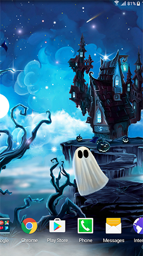 Téléchargement gratuit de Halloween by Live Wallpapers 3D pour Android.
