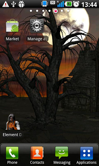 Télécharger le fond d'écran animé gratuit Halloween. Obtenir la version complète app apk Android Halloween by Wizeapps ug pour tablette et téléphone.