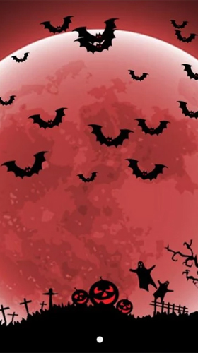 Halloween night by Wasabi für Android spielen. Live Wallpaper Halloween kostenloser Download.