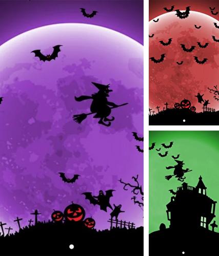 Télécharger le fond d'écran animé gratuit Nuit de Halloween  . Obtenir la version complète app apk Android Halloween night by Wasabi pour tablette et téléphone.