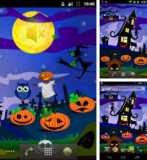 Télécharger le fond d'écran animé gratuit La citrouille de Halloween . Obtenir la version complète app apk Android Halloween pumpkins pour tablette et téléphone.
