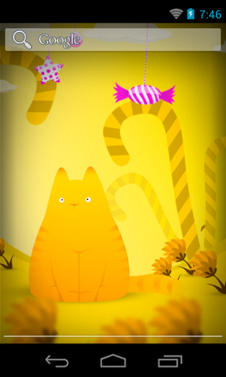 Fondos de pantalla animados a Hamlet the cat para Android. Descarga gratuita fondos de pantalla animados Gato Hamlet .