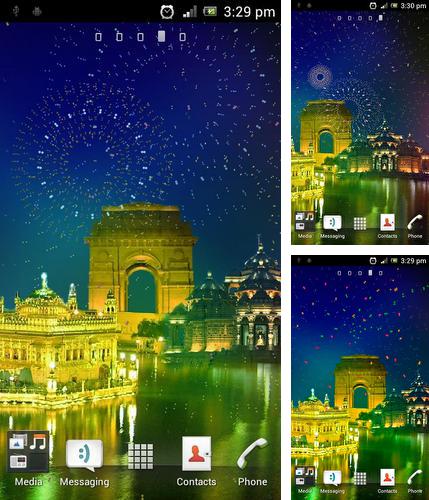 Happy diwali HD - бесплатно скачать живые обои на Андроид телефон или планшет.