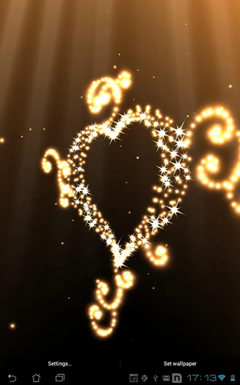 Fondos de pantalla animados a Hearts by Aqreadd studios para Android. Descarga gratuita fondos de pantalla animados Corazones .