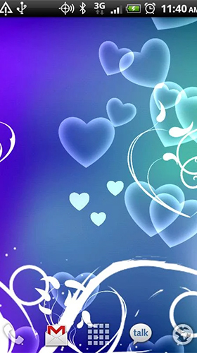 Hearts by Kittehface Software - бесплатно скачать живые обои на Андроид телефон или планшет.