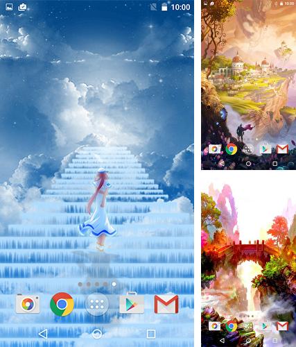 Kostenloses Android-Live Wallpaper Himmel. Vollversion der Android-apk-App Heaven für Tablets und Telefone.