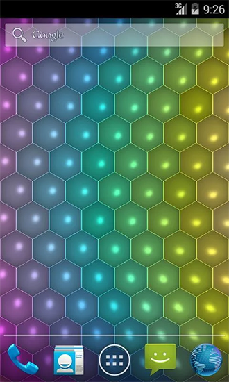 Screenshots of the Hex Cells for Android tablet, phone.
