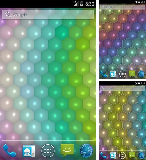 Además de fondo de pantalla animados Sirena para teléfonos y tabletas Android, también puedes descargarte gratis Hex Cells.