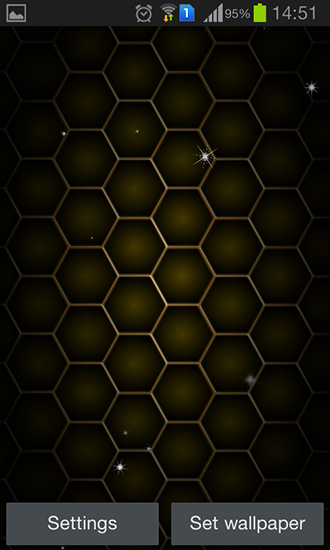 Скриншот Honeycomb. Скачать живые обои на Андроид планшеты и телефоны.