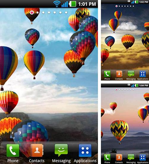 In addition to live wallpaper Army: Gas mask for Android phones and tablets, you can also download Hot air balloon for free.