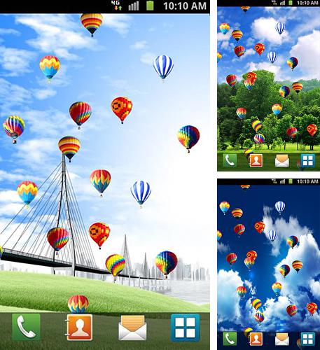 Descarga gratuita fondos de pantalla animados Globos calientes para Android. Consigue la versión completa de la aplicación apk de Hot air balloon by Venkateshwara apps para tabletas y teléfonos Android.