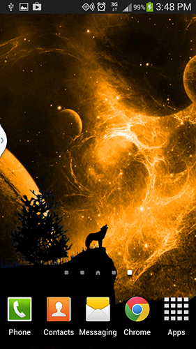Download Howling space - livewallpaper for Android. Howling space apk - free download.