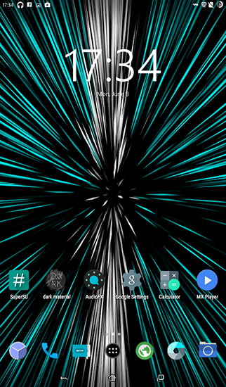 Kostenloses Android-Live Wallpaper Unendliche Strahlen. Vollversion der Android-apk-App Infinite rays für Tablets und Telefone.