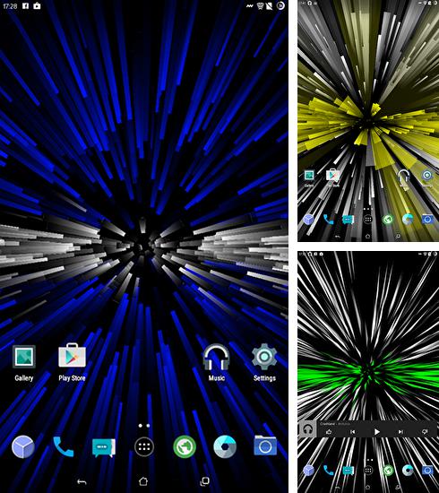 In addition to live wallpaper Xperia Z3 for Android phones and tablets, you can also download Infinite rays for free.