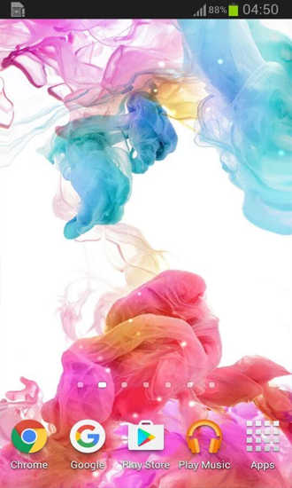 Screenshots of the Inks in Water for Android tablet, phone.