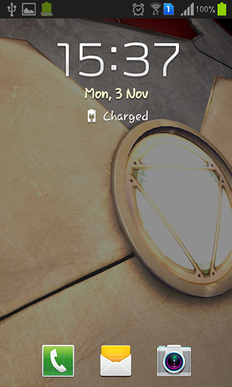 Screenshots do Homem de Ferro 3 para tablet e celular Android.