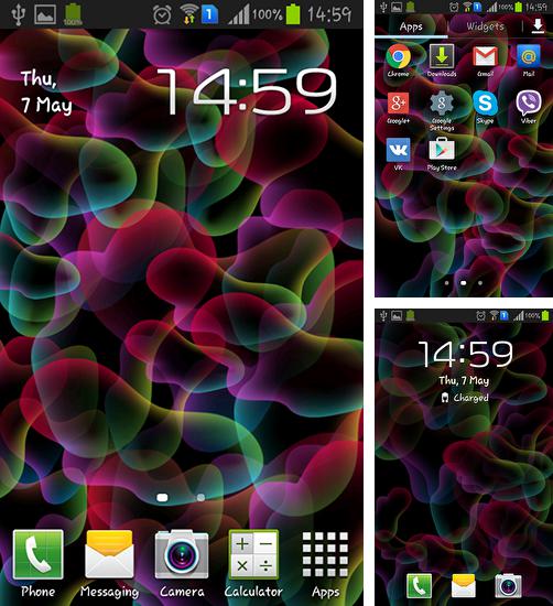 In addition to live wallpaper Electric mandala for Android phones and tablets, you can also download Jelly for free.