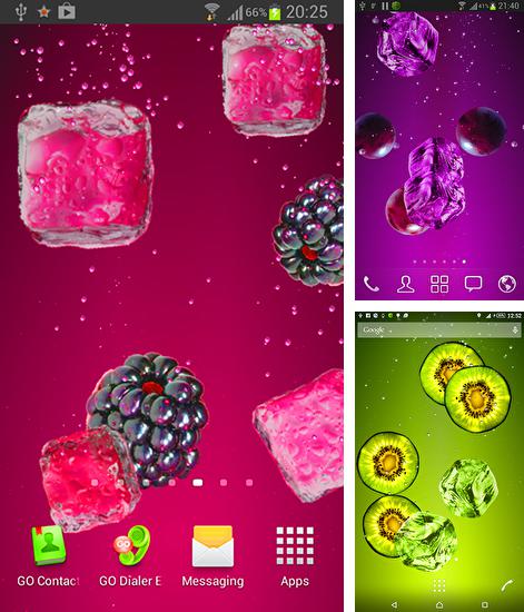 Kostenloses Android-Live Wallpaper Saftig. Vollversion der Android-apk-App Juicy by PanSoft für Tablets und Telefone.