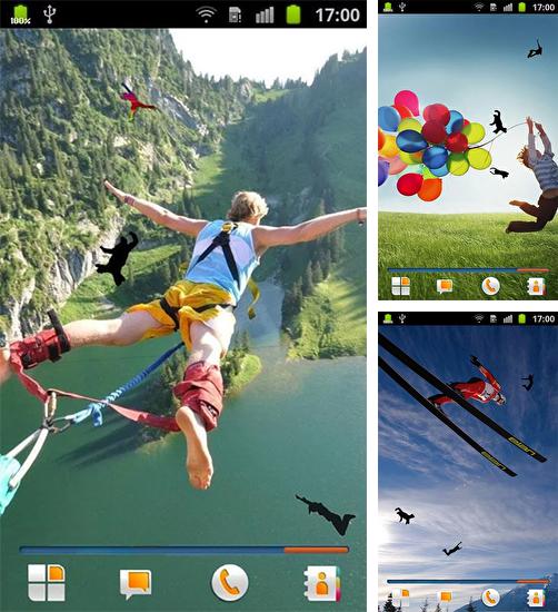 Android 搭載タブレット、携帯電話向けのライブ壁紙 ゼルダ: ウィンド ヴェイカー のほかにも、ジャンプ、Jump も無料でダウンロードしていただくことができます。