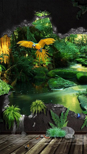 Jungle für Android spielen. Live Wallpaper Dschungel kostenloser Download.
