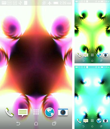In addition to live wallpaper Red leaves for Android phones and tablets, you can also download Kaleidoscope HD for free.