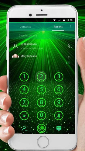 Laser green light - бесплатно скачать живые обои на Андроид телефон или планшет.