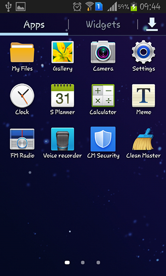 Screenshots do Ursa Minor para tablet e celular Android.