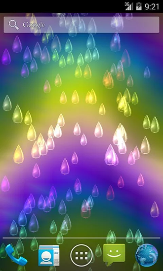 Screenshots of the Light rain for Android tablet, phone.