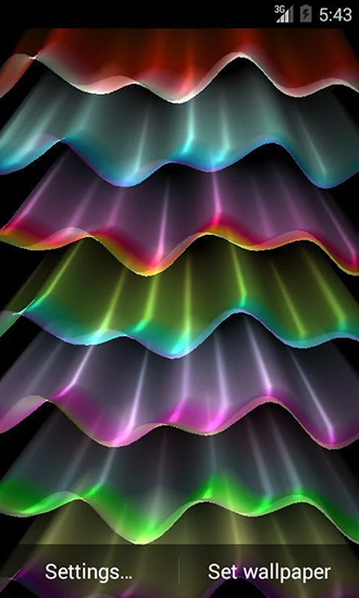 Descarga gratuita fondos de pantalla animados Onda de luz para Android. Consigue la versión completa de la aplicación apk de Light wave para tabletas y teléfonos Android.