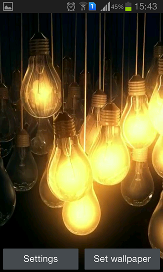 Lighting bulb - скачати безкоштовно живі шпалери для Андроїд на робочий стіл.