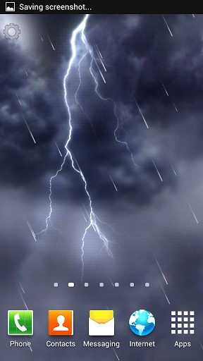 Lightning storm - безкоштовно скачати живі шпалери на Андроїд телефон або планшет.