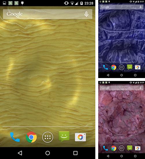 Alem do papel de parede animado Ninfa para telefones e tablets Android, voce tambem pode baixar Ondas líquidas, Liquid waves gratuitamente.