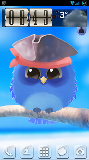 Little sparrow - безкоштовно скачати живі шпалери на Андроїд телефон або планшет.