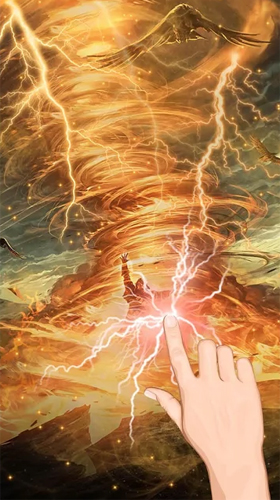 Live lightning storm - скачати безкоштовно живі шпалери для Андроїд на робочий стіл.