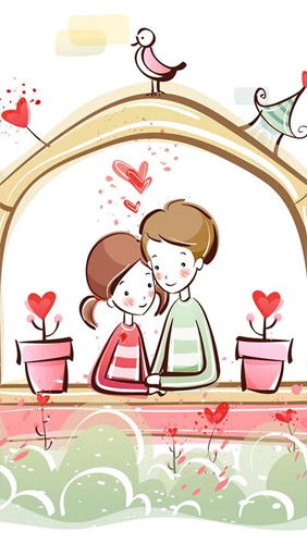 Fondos de pantalla animados a Love para Android. Descarga gratuita fondos de pantalla animados Amor.
