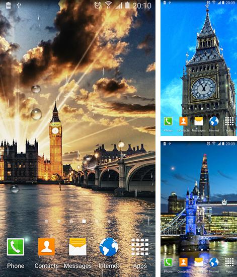 Android 搭載タブレット、携帯電話向けのライブ壁紙 ラブ のほかにも、ロンドン、London も無料でダウンロードしていただくことができます。