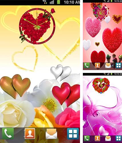 Télécharger le fond d'écran animé gratuit Amour: Chrono  . Obtenir la version complète app apk Android Love: Clock by Venkateshwara apps pour tablette et téléphone.