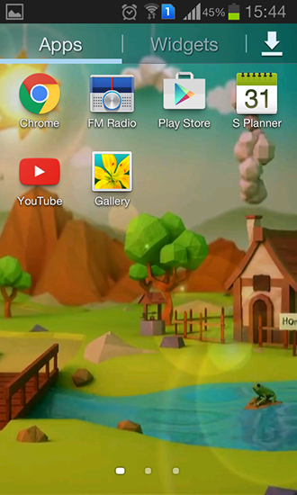 Android 用ロー・ポリー・ファームをプレイします。ゲームLow poly farmの無料ダウンロード。