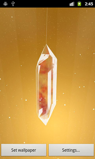 Lucky crystal - скачати безкоштовно живі шпалери для Андроїд на робочий стіл.