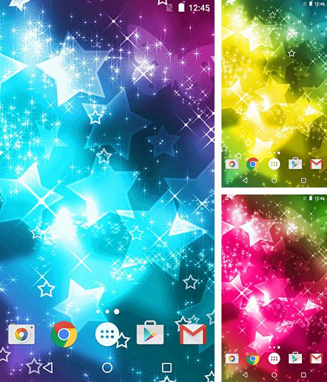 Android 搭載タブレット、携帯電話向けのライブ壁紙 子猫のタミー のほかにも、ラッキー・スターズ、Lucky stars も無料でダウンロードしていただくことができます。