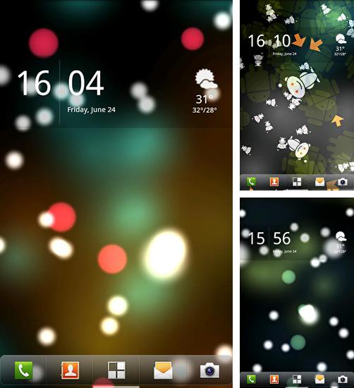 Додатково до живої шпалери зимові водоспади для Android телефонів та планшетів, Ви можете також безкоштовно скачати Luma.