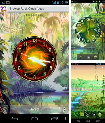 Descarga gratuita fondos de pantalla animados Selvas protegidas para Android. Consigue la versión completa de la aplicación apk de Luminescent jungle para tabletas y teléfonos Android.