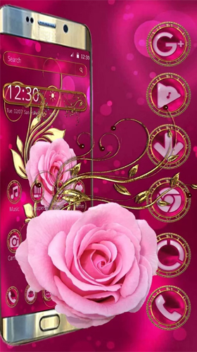 Télécharger le fond d'écran animé gratuit Rose de luxe vintage. Obtenir la version complète app apk Android Luxury vintage rose pour tablette et téléphone.