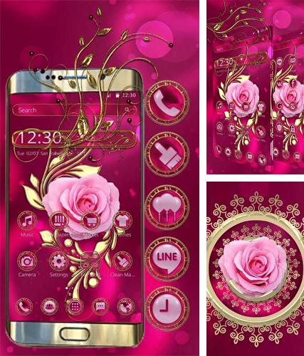 Télécharger le fond d'écran animé gratuit Rose de luxe vintage . Obtenir la version complète app apk Android Luxury vintage rose pour tablette et téléphone.