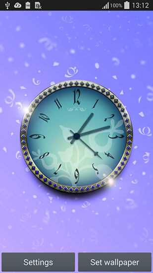 Magic clock - безкоштовно скачати живі шпалери на Андроїд телефон або планшет.
